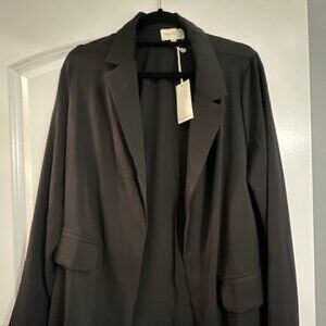 NWT, Malloday Black Blazer, size M